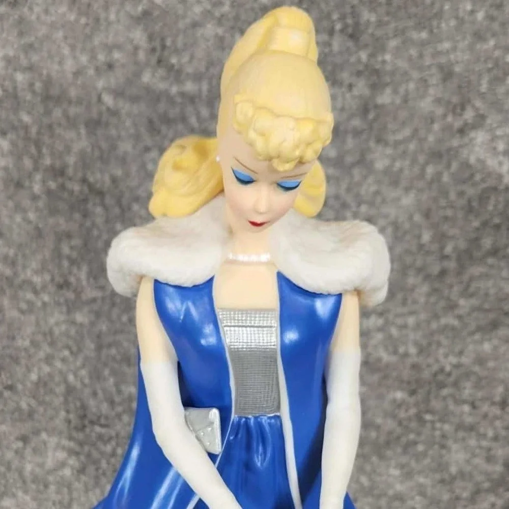 Department‎ 56 Snowbabies Barbie Figurine Blue Under the Midnight Moon 2000